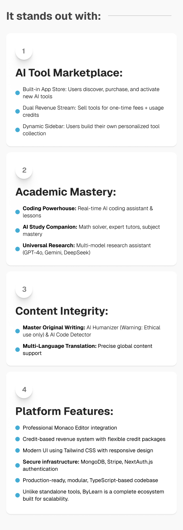 ByLearn - AI Learning & Content Platform SaaS